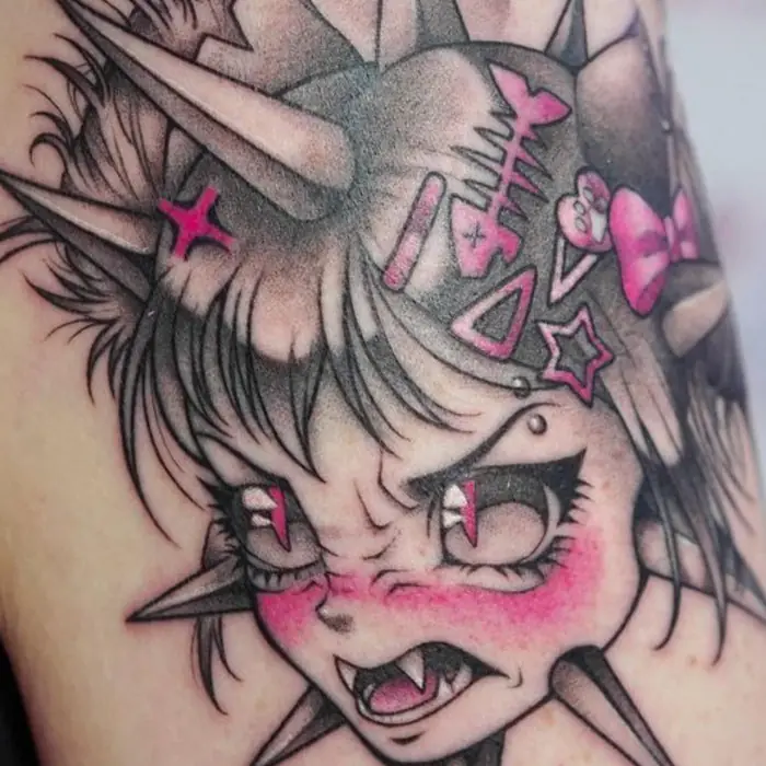 Tattoo work by a Pink Lightning Tattoo artist